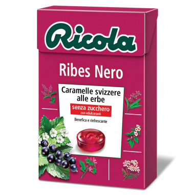 RICOLA AST. RIBES NERO 50gr. Pz.20