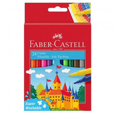 COLORI A SPIRITO LAVABILIX24 FABER Pz.6