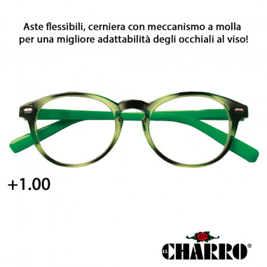 OCCH. LETTURA +1,00 EL CHARRO IND VERDE