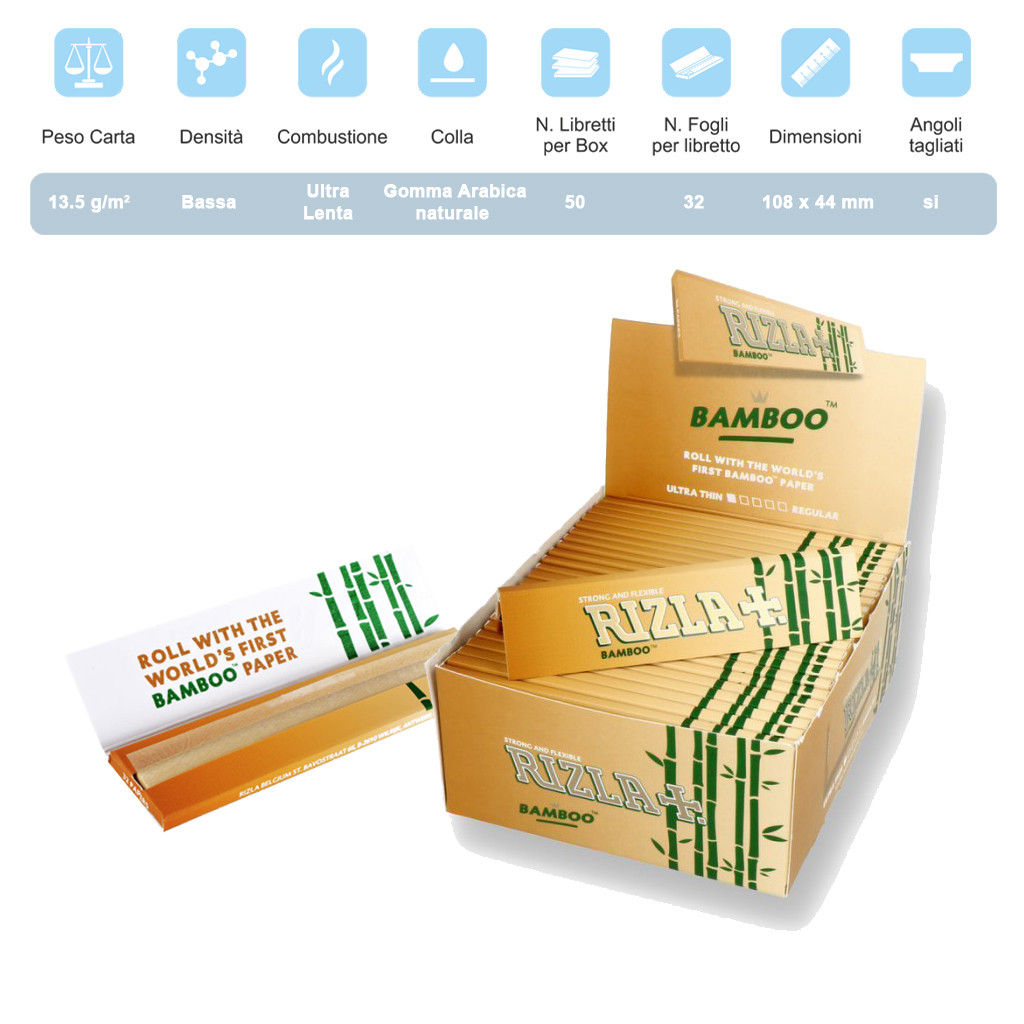 Cartine Rizla Corte Bamboo