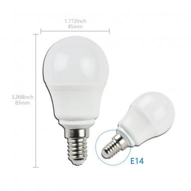 LED A5 R80 E27 12W LUCE CALDA