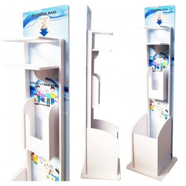 COLONNA IGIEN. P DISPENSER+GUANTI FOREX
