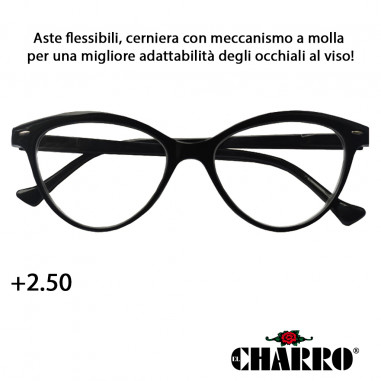 OCCH. LETTURA +2,50 EL CHARRO GEO NERO