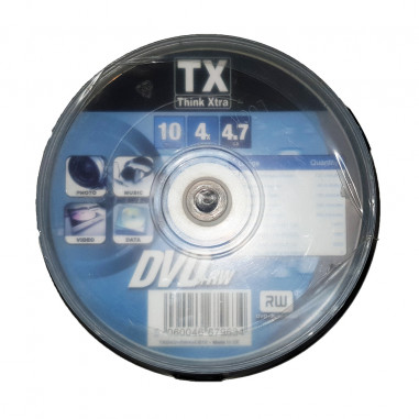 DVD-RW 4X 4,7GB CAMPANA TX Pz.10