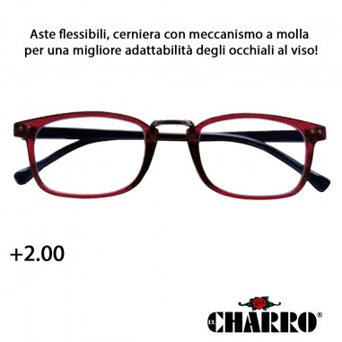 OCCH. LETTURA + 2,00 EL CHARRO OHI ROSSO
