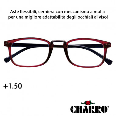 OCCH. LETTURA + 1,50 EL CHARRO OHI ROSSO
