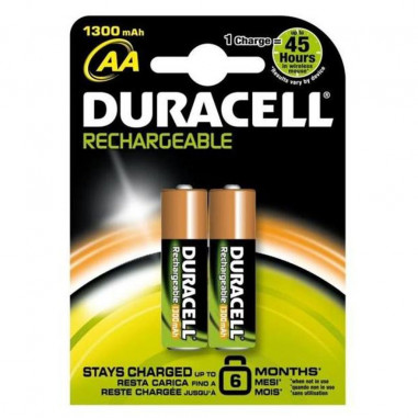 DURACELL STILO RIC. 1300mAh Bl2 Pz.10
