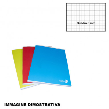 QUADERNI 15X21 80gr. 20+1ff 5mm Pz.10