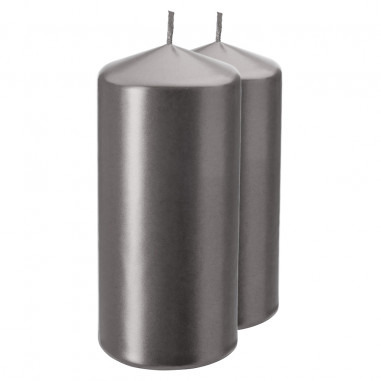 CANDELOTTO GRANDE 50X130 ARGENTO Pz.2