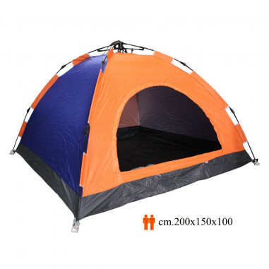 TENDA DA CAMPEGGIO 2 POSTI 200X150X110