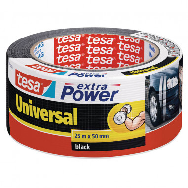 NASTRO TELATO 50mmX25mt. NERO TESA