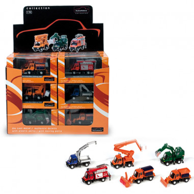 DISPLAY MEZZI EDILI MERCEDES 1 72 Pz.18