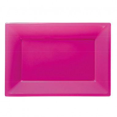 VASSOIO RETT cm.32x23 FUXIA MODUS Pz.2