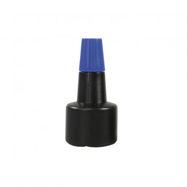 INCHIOSTRO PER TIMBRI 30ml. BLU Pz.12