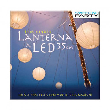LANTERNA DEC. LED 35cm. PARTY SWEEPING