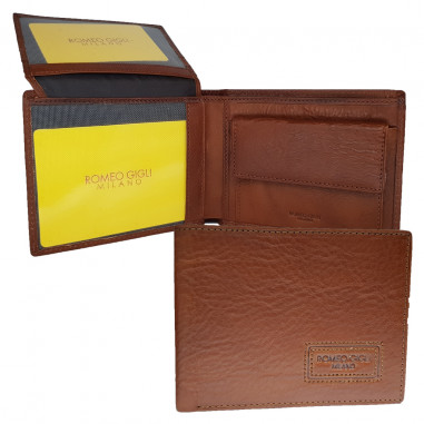 PORTAFOGLIO UOMO COGNAC ROMEO GIGLI