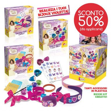 DISPLAY BIJOUX ASS. VIOLETTA Pz.12