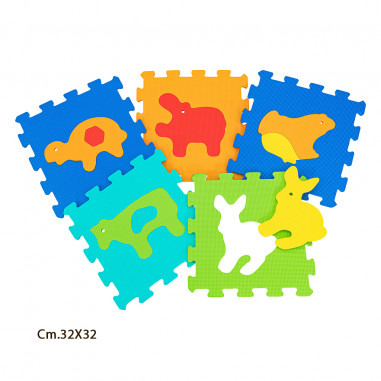 MATTONELLE X5 PUZZLE MORBIDO 32X32 10mm