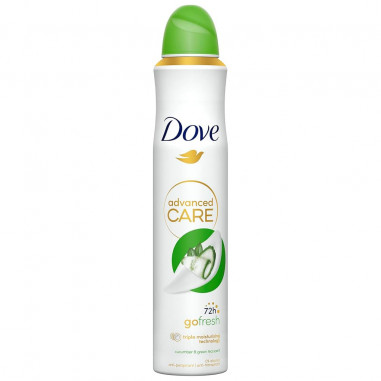 DOVE DEO SPRAY CUCUMBER & TEA 200ml